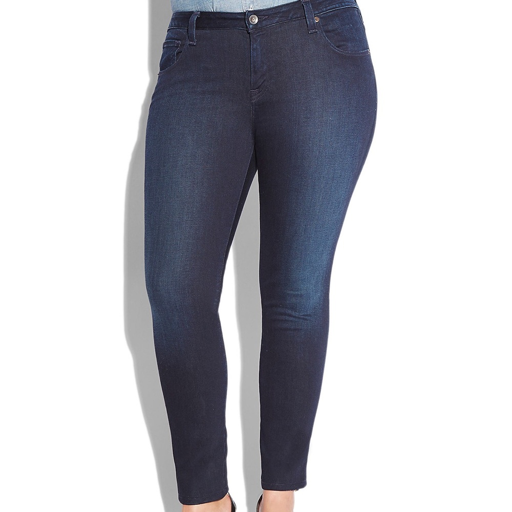 Lucky Brand Ginger Straight Leg Skinny Jean
